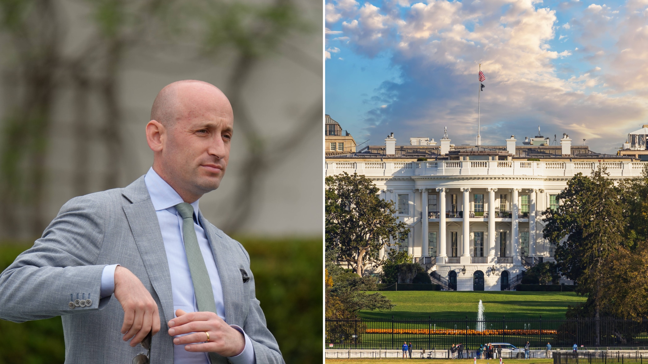 Stephen Miller à la Maison-Blanche