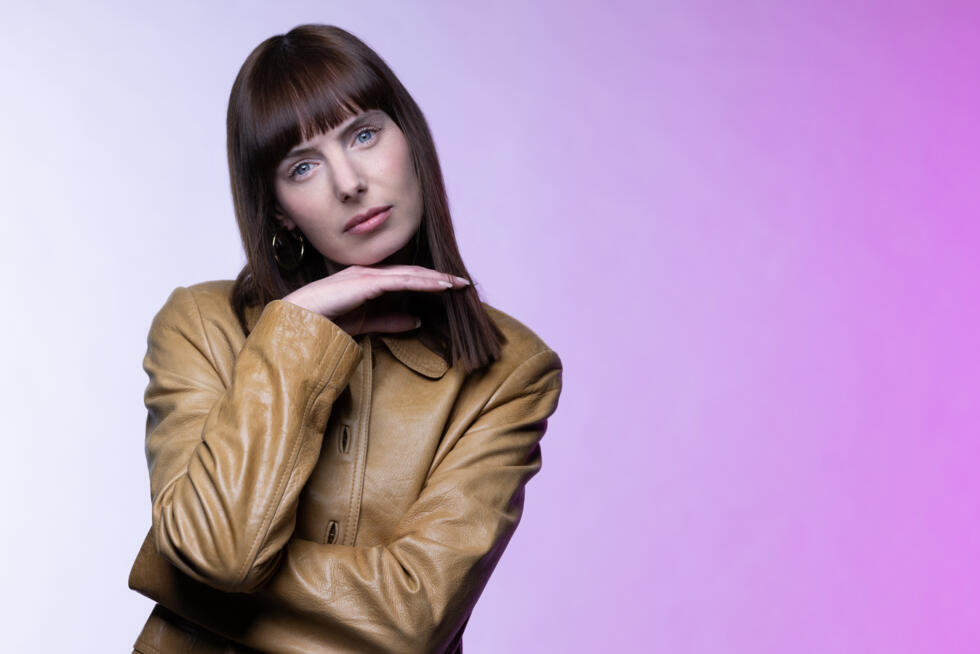 La chanteuse Marie-Flore, le 1er avril 2025 à Paris