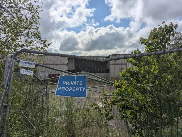 Cinéma abandonné à Derby