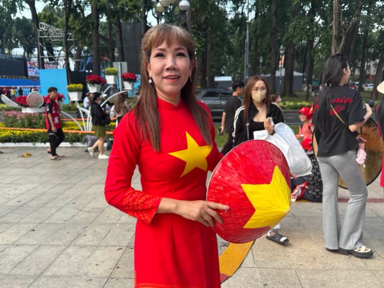 Fête du 50e anniversaire à Ho Chi Minh