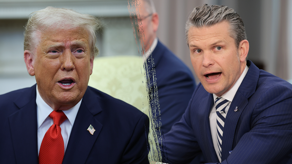 Pete Hegseth et Donald Trump