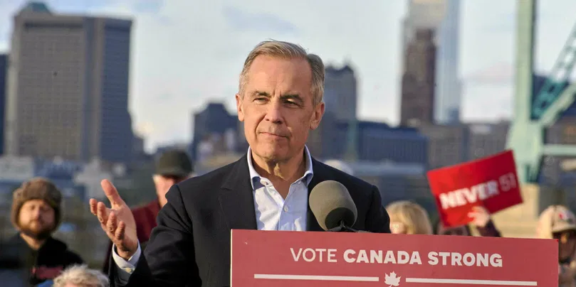 Le Premier ministre canadien Mark Carney.