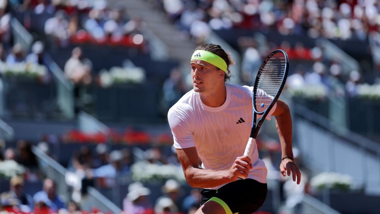 Alexander Zverev au 3e tour du Masters 1000 de Madrid contre Alejandro Davidovich Fokina
