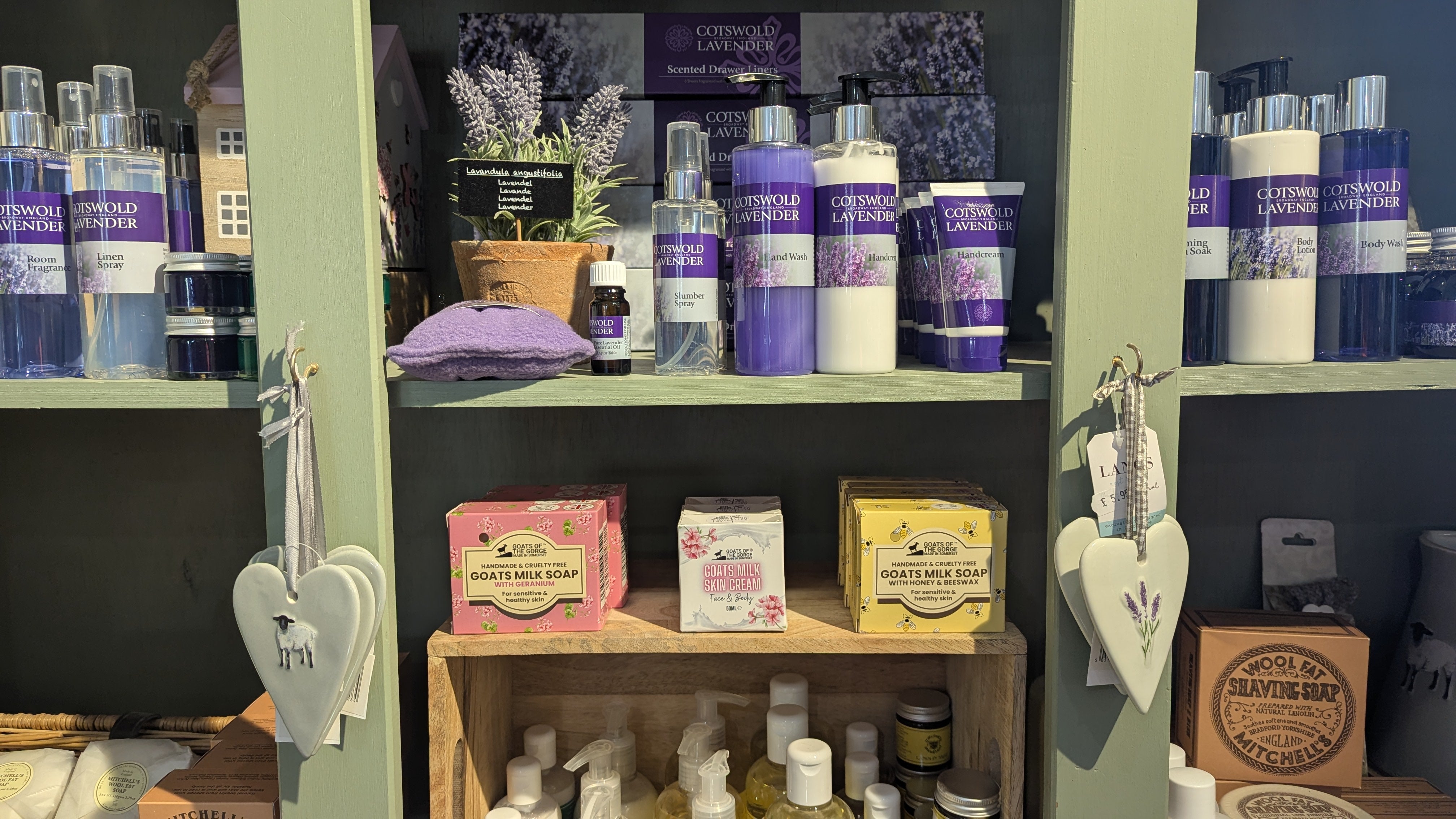 Produits locaux en vente à Cotswold Farm Park