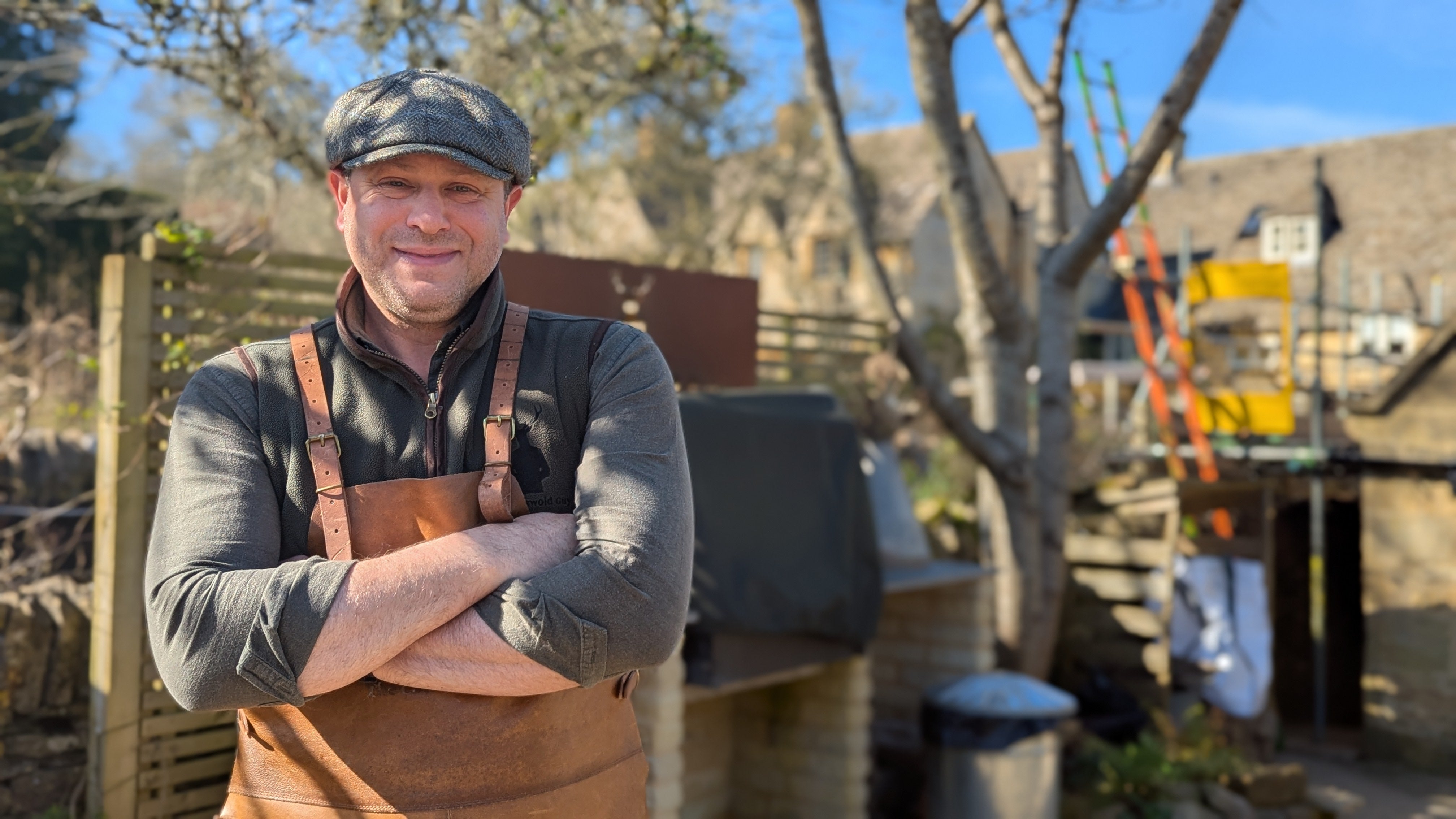Chris Davey à The Cotswold Guy, boutique fermière et café