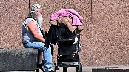 En 2024, l’État de Californie comptait 187 000 personnes sans domicile fixe. (FREDERIC J. BROWN / AFP)