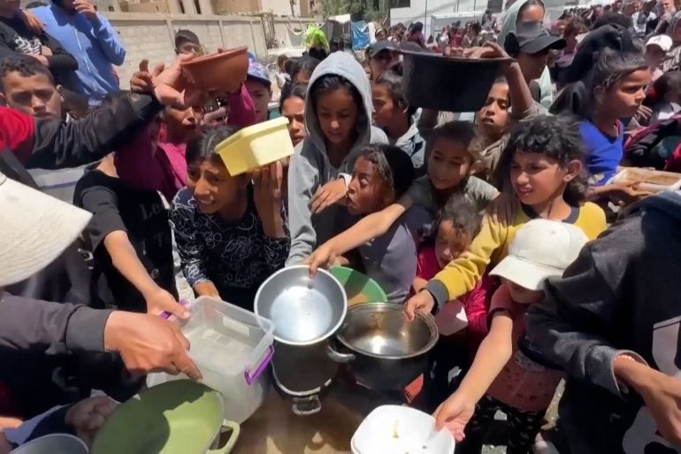 Une Palestinienne dénonce la politique de famine comme arme contre les civils