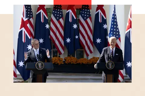 Le président américain Joe Biden accueille Anthony Albanese à Washington