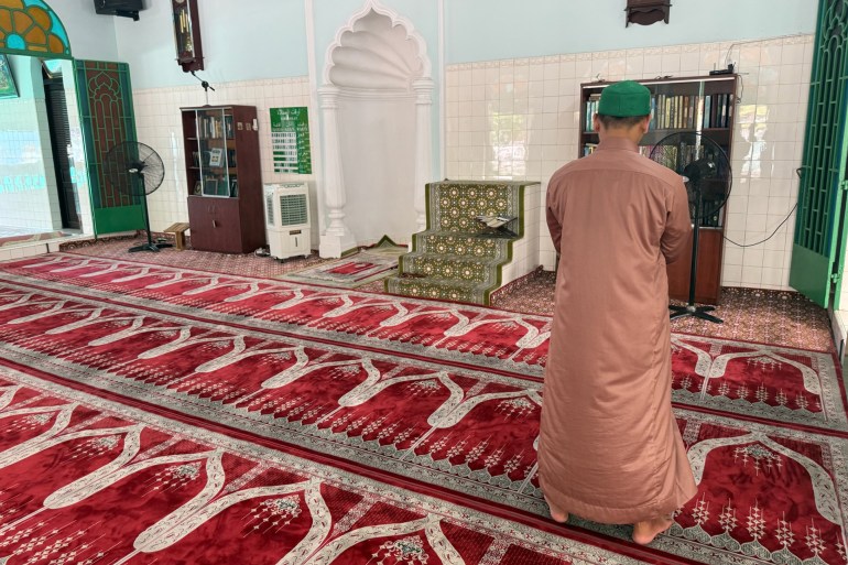 La Mosquée des Musulmans dans un quartier commerçant de Ho Chi Minh