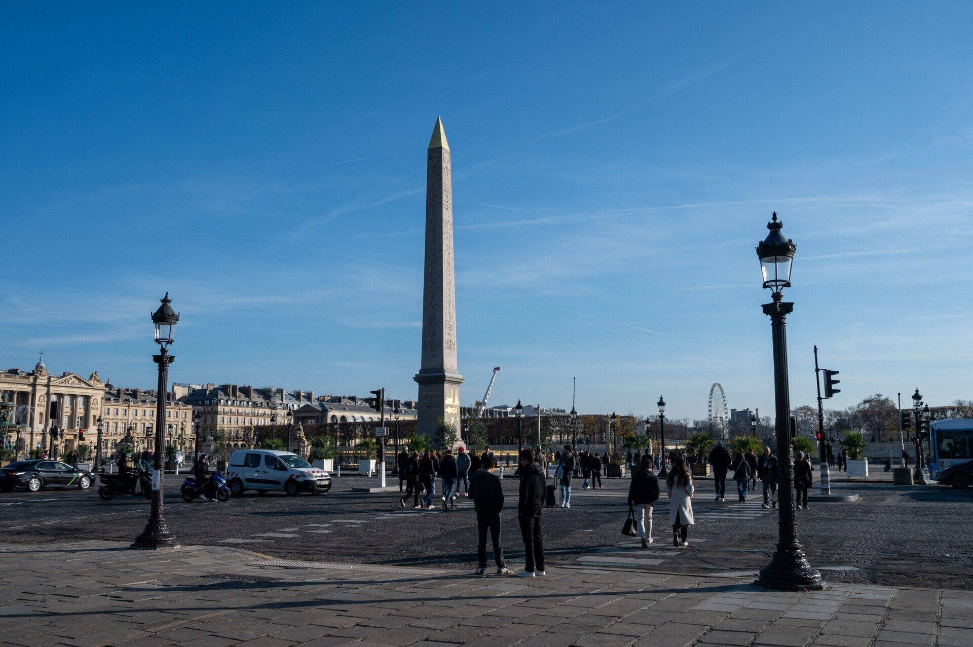 Place de la Concorde avec son obélisque à Paris