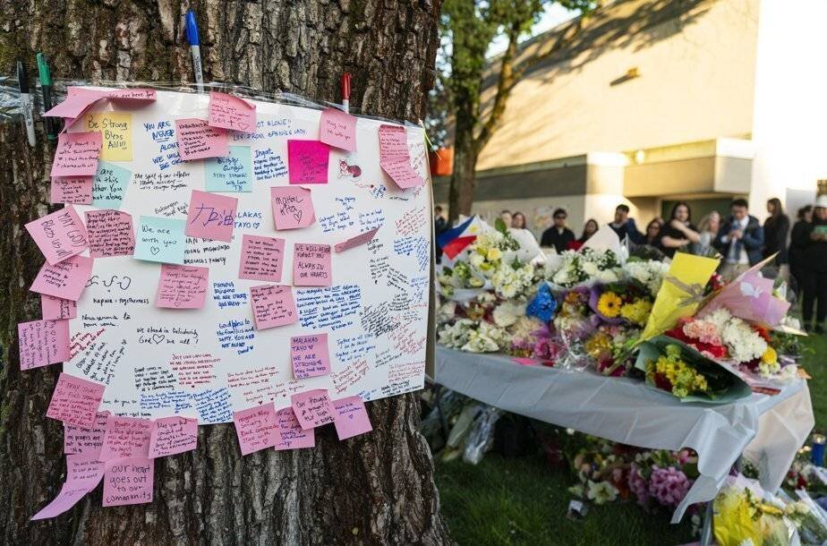 Messages de soutien à la communauté philippine à Vancouver