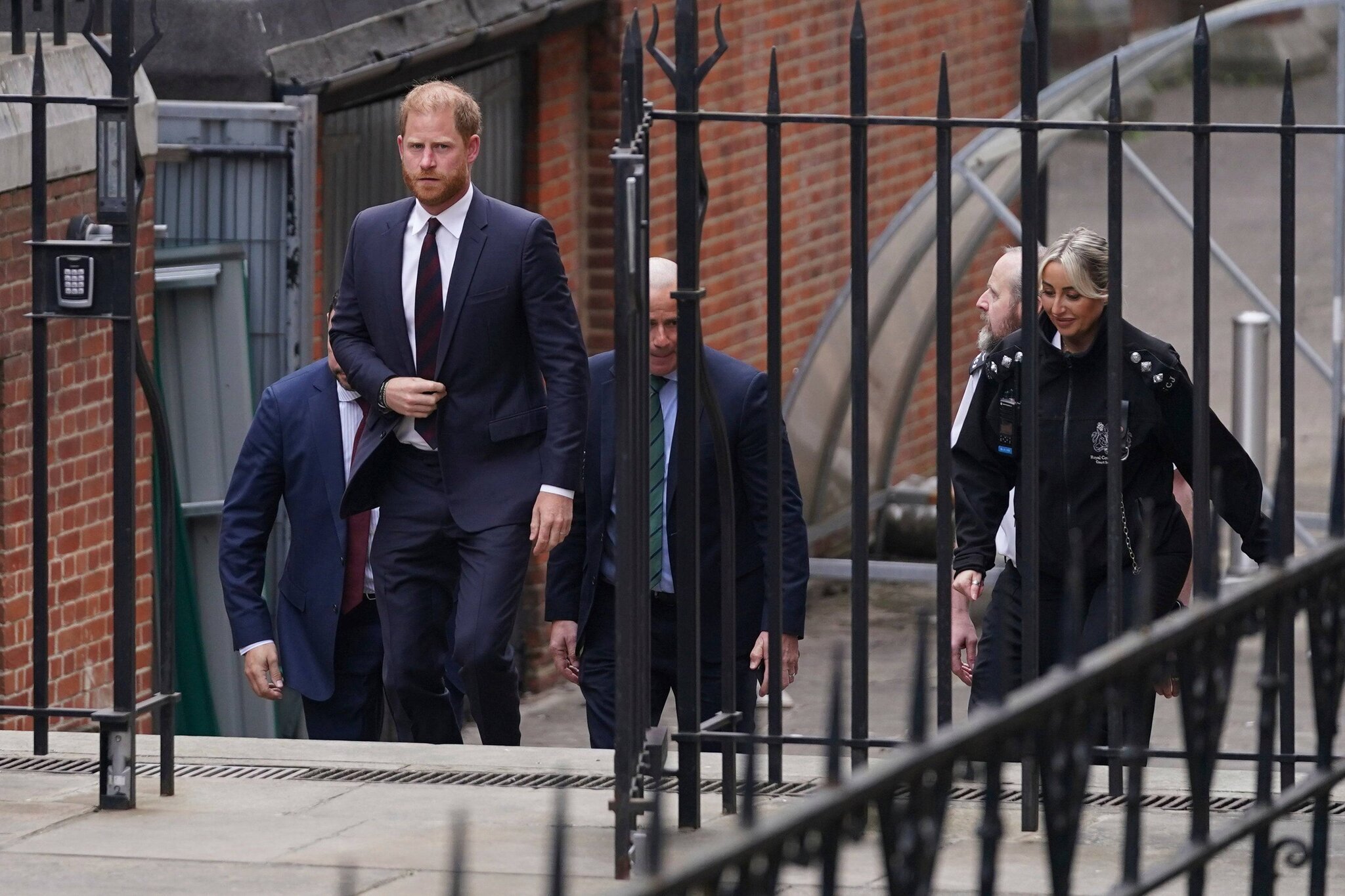 Audience de la Cour d'appel sur la protection du prince Harry