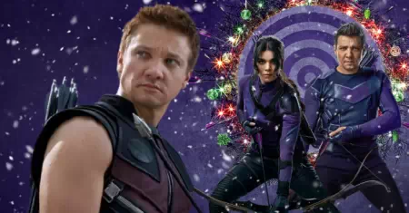 Jeremy Renner dans le rôle de Hawkeye