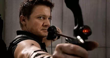 Jeremy Renner dans son rôle de Clint Barton / Hawkeye