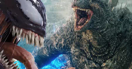 Godzilla transformé en Venom dans un crossover Marvel
