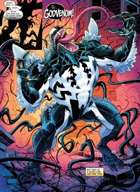 Godvenom, la fusion de Venom et Godzilla
