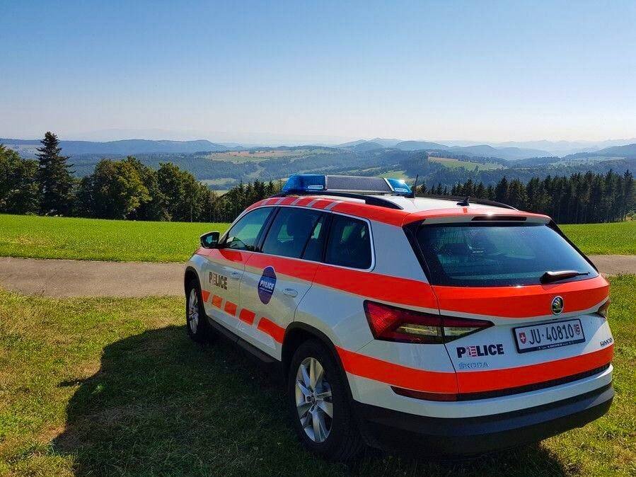 Accident de motard dans le Jura