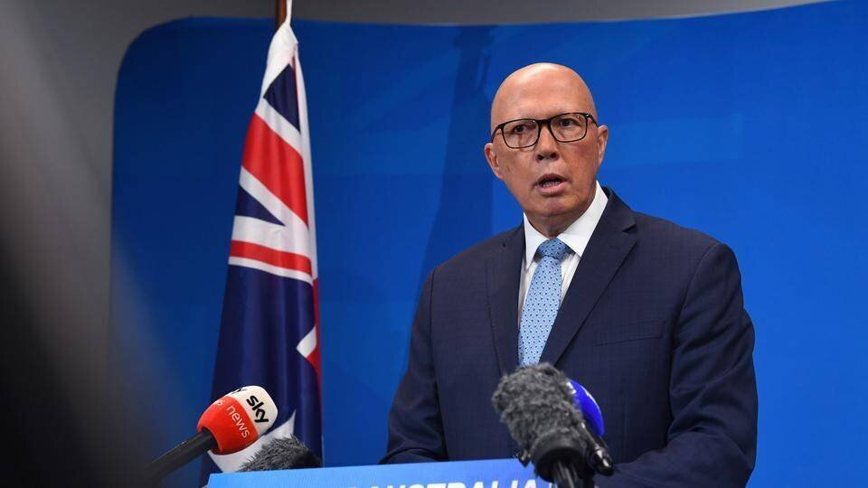 Peter Dutton, chef du Parti libéral conservateur australien