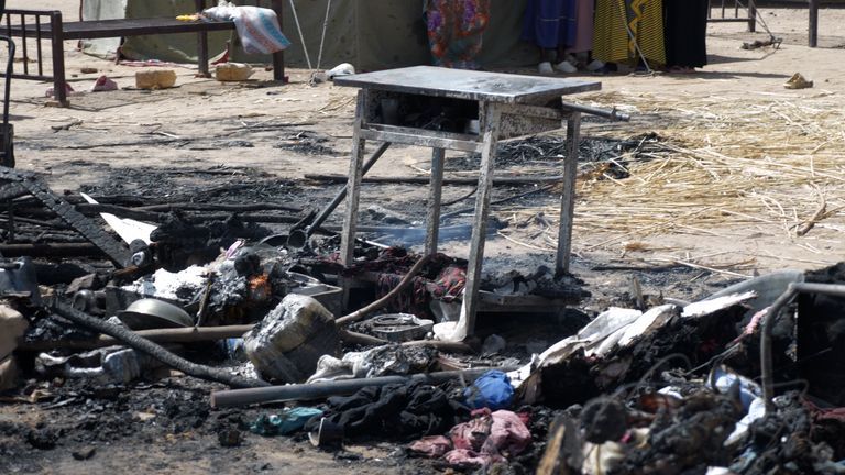 Atbara, Soudan, après les frappes de drones