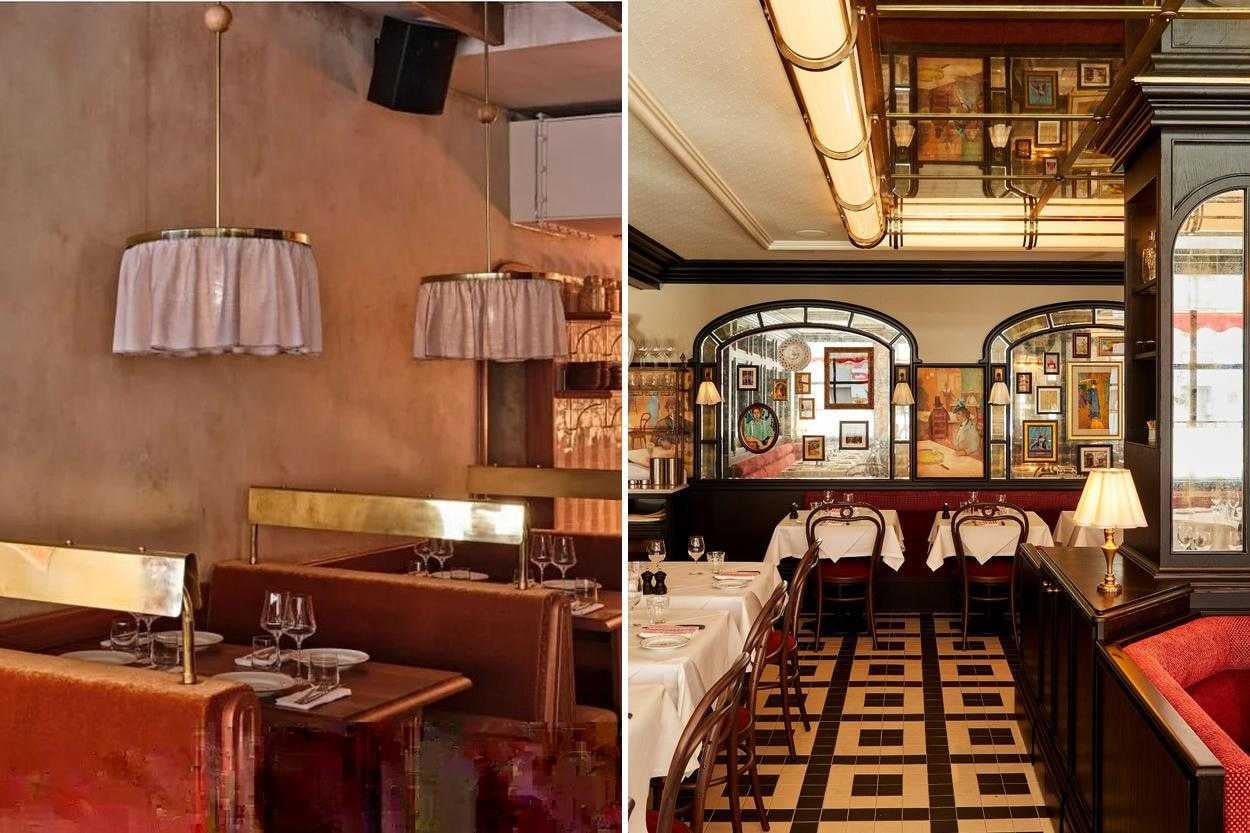 Deux bistros à Marylebone, totalement différents