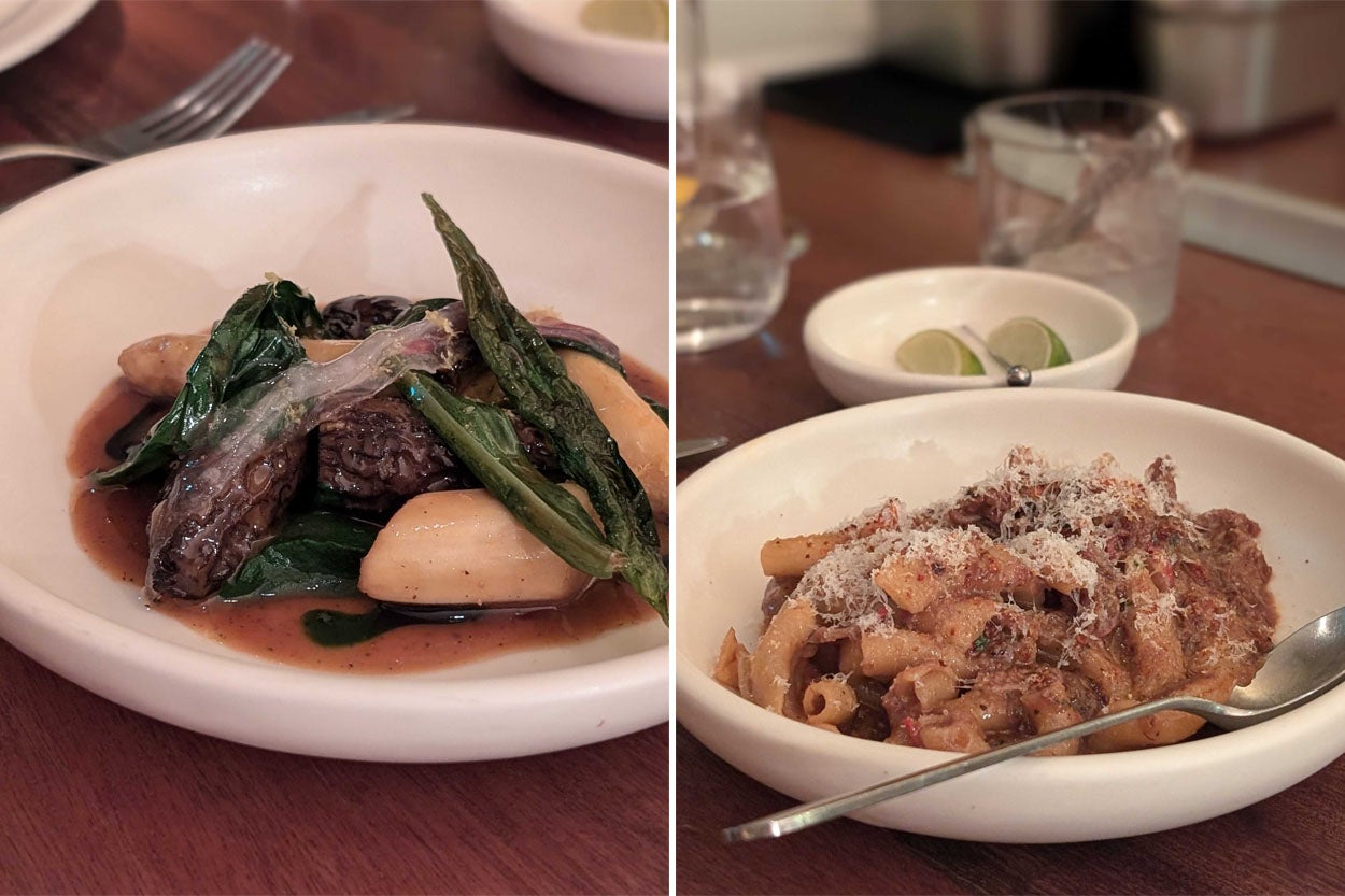 Pâtes et ragoût de canard chez Lita, un plat riche et raffiné