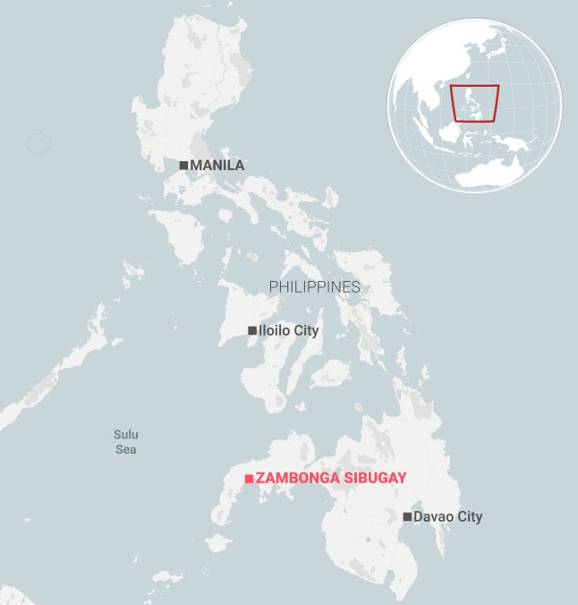 Carte de Zamboanga Sibugay