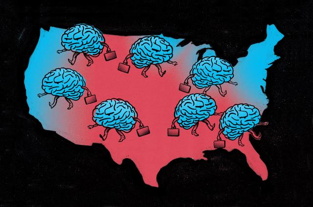 Dessin d’Alex Nabaum paru dans The New Republic, New York