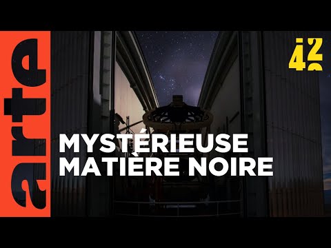 Illustration des ondes gravitationnelles et de la matière noire