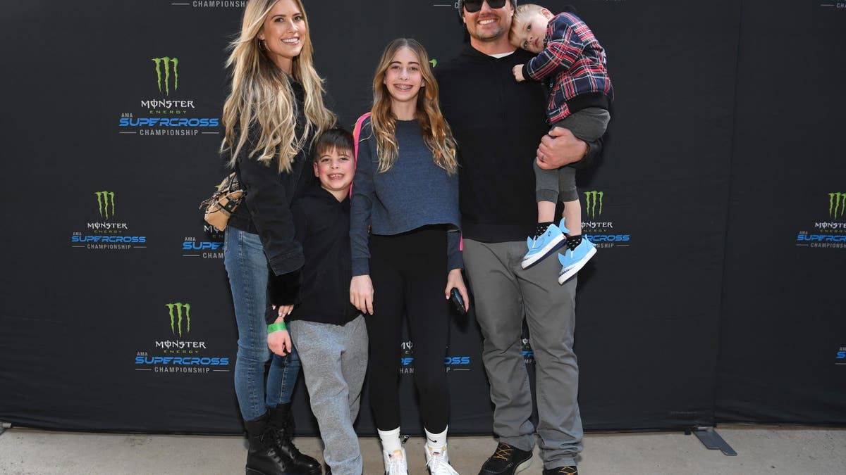 Christina Haack, Josh Hall et leurs enfants
