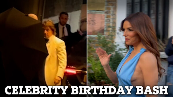 Tom Cruise et Ana De Armas quittant la fête d'anniversaire de David Beckham