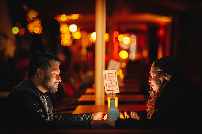Couple lors d'un rendez-vous