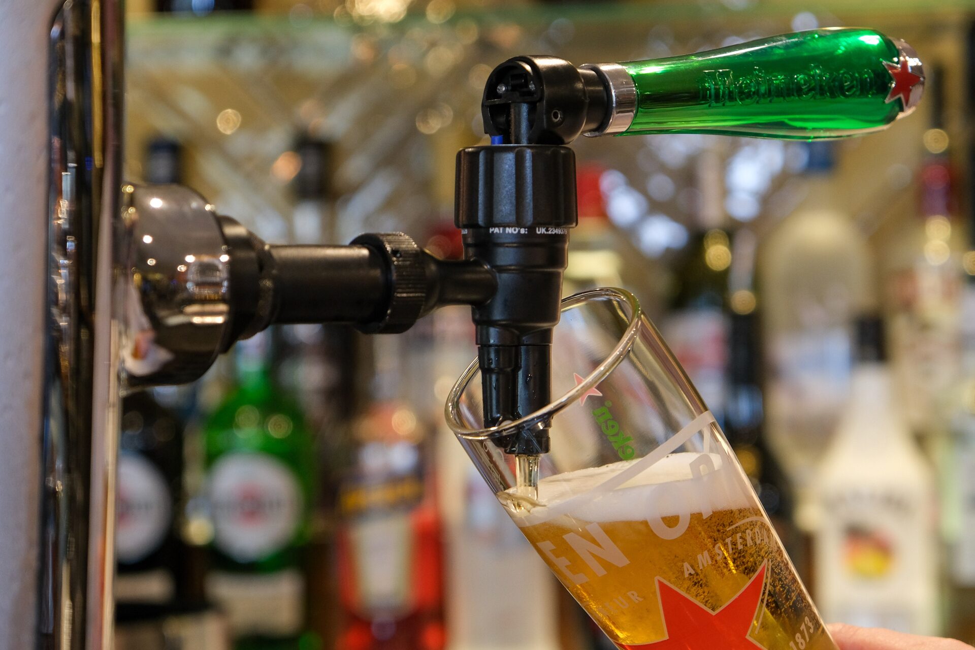 Réseau de pubs Heineken au Royaume-Uni
