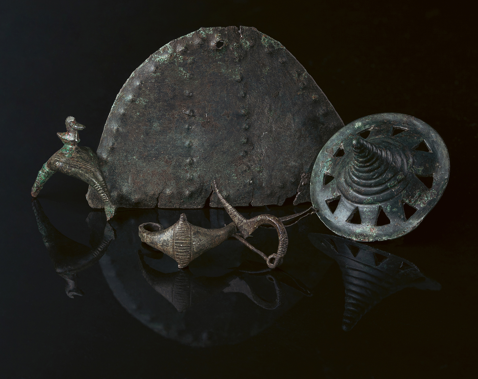Objets métalliques de l'âge du Fer découverts sur la colline Somló
