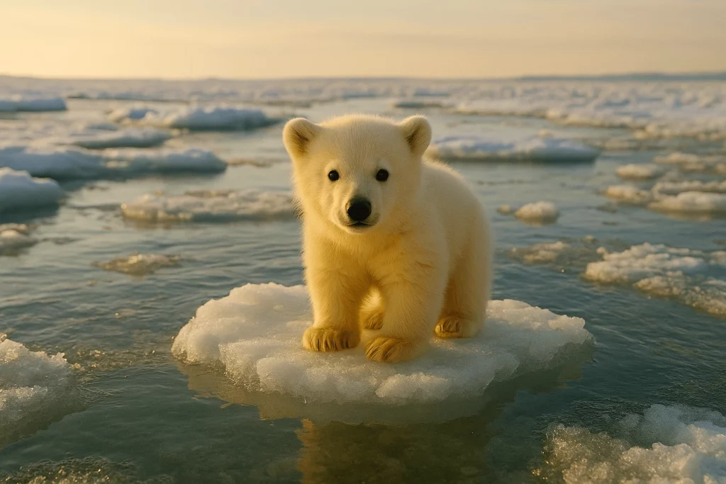 Danger de la fonte des glaces
