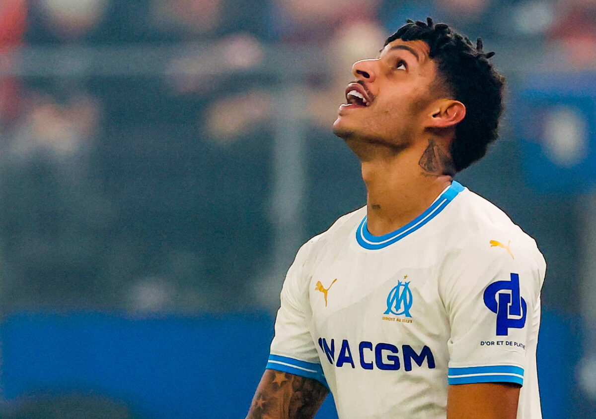 Luis Henrique lors du match OM vs Lille