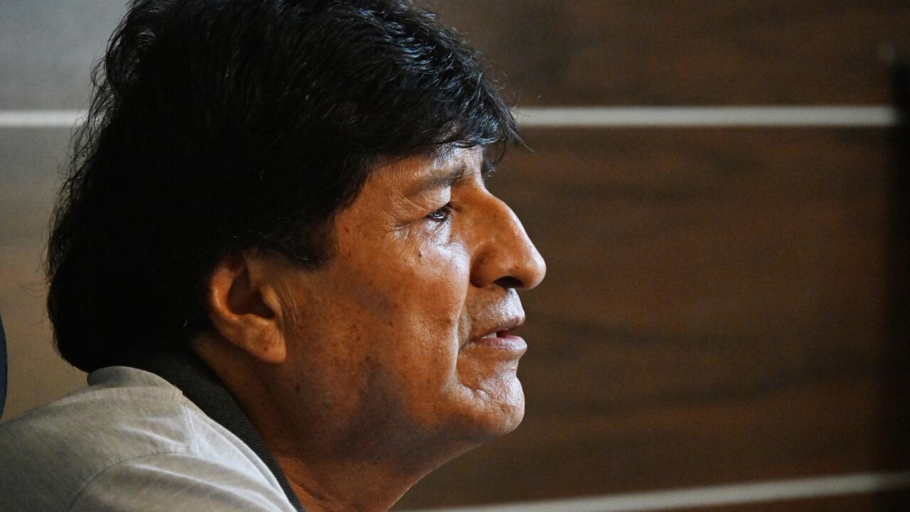 L'ancien président bolivien Evo Morales lors d'un entretien à l'AFP, à Lauca Eñe, Cochabamba