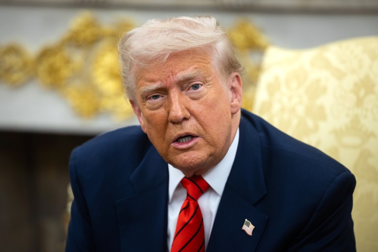 Donald Trump à la Maison Blanche