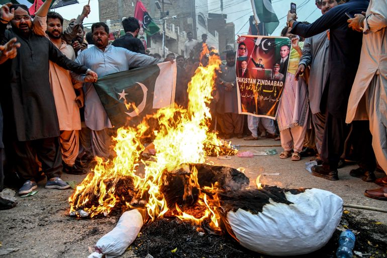 Manifestation au Pakistan contre Narendra Modi