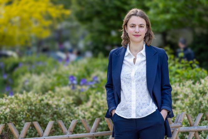 Marion Waller, candidate à la primaire socialiste pour les municipales à Paris, le 25 avril 2025.