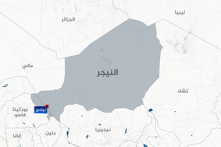 Carte du Niger