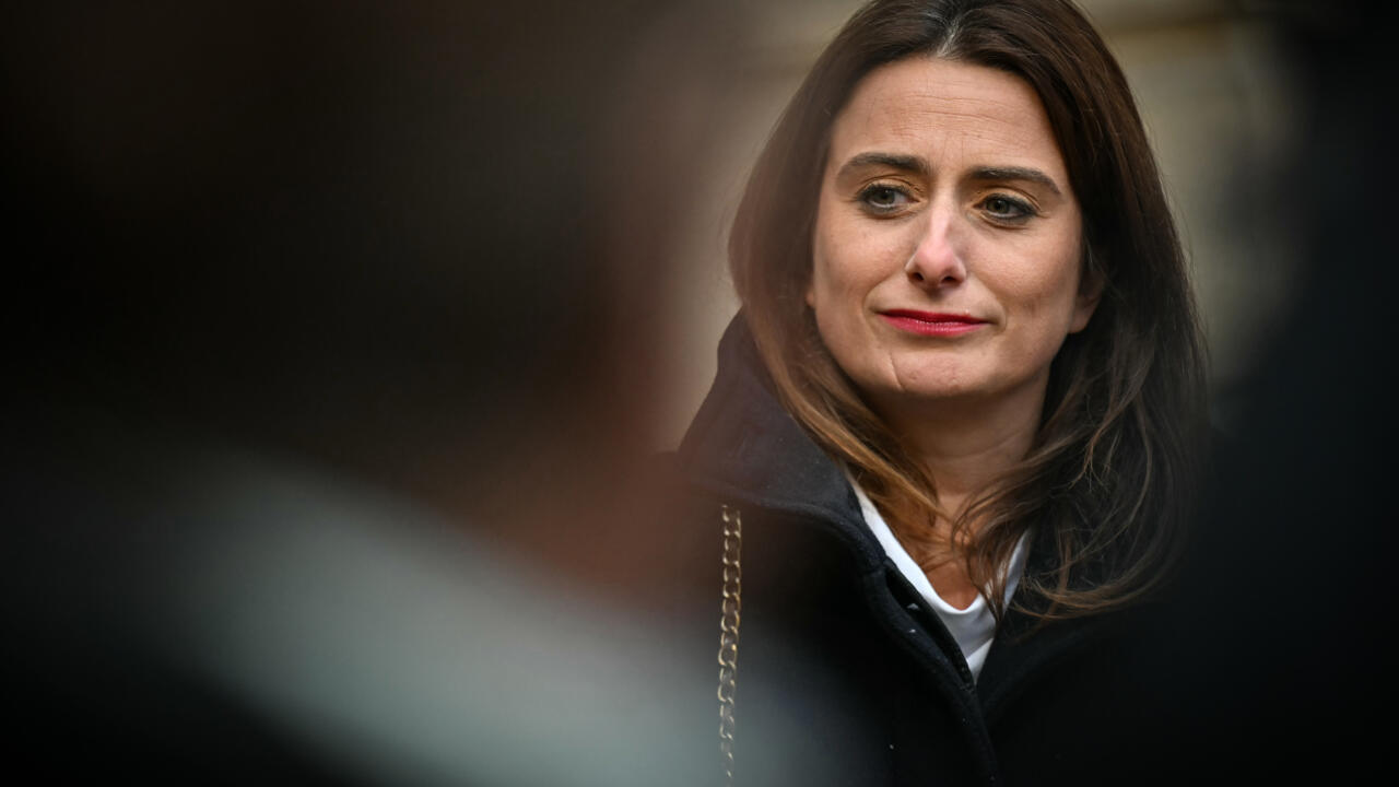 La secrétaire nationale des écologistes, Marine Tondelier, le 17 décembre 2024 à Paris