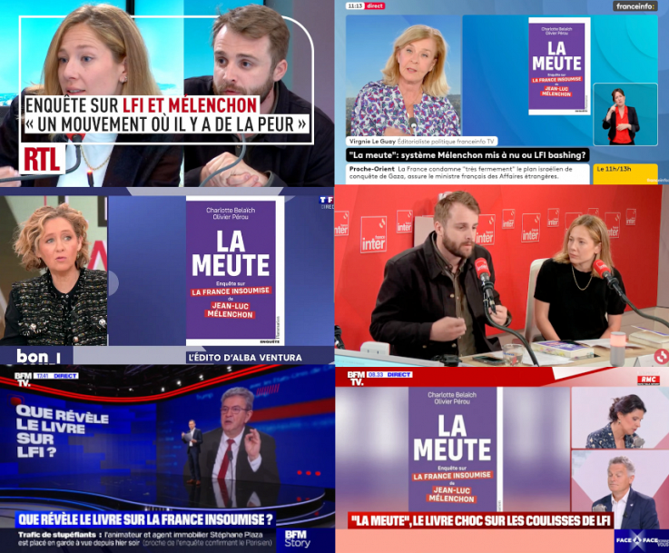 Couverture et image du livre La Meute