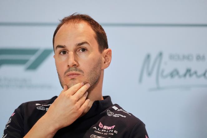 Oliver Oakes, patron démissionnaire d’Alpine, lors du week-end du Grand Prix de Formule 1 de Miami (Floride), le 2 mai 2025.