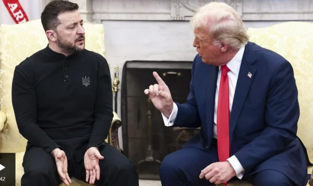 Volodymyr Zelensky et Donald Trump