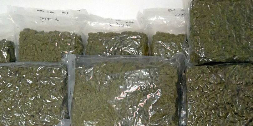 Saisie de 1,2 tonne de cannabis en provenance du Canada