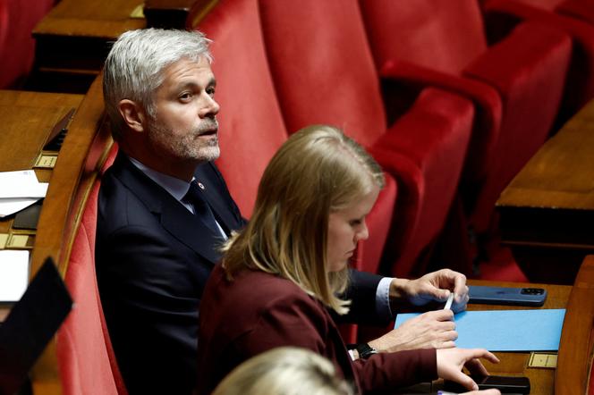 Laurent Wauquiez à l’Assemblée nationale, le 14 janvier 2025.