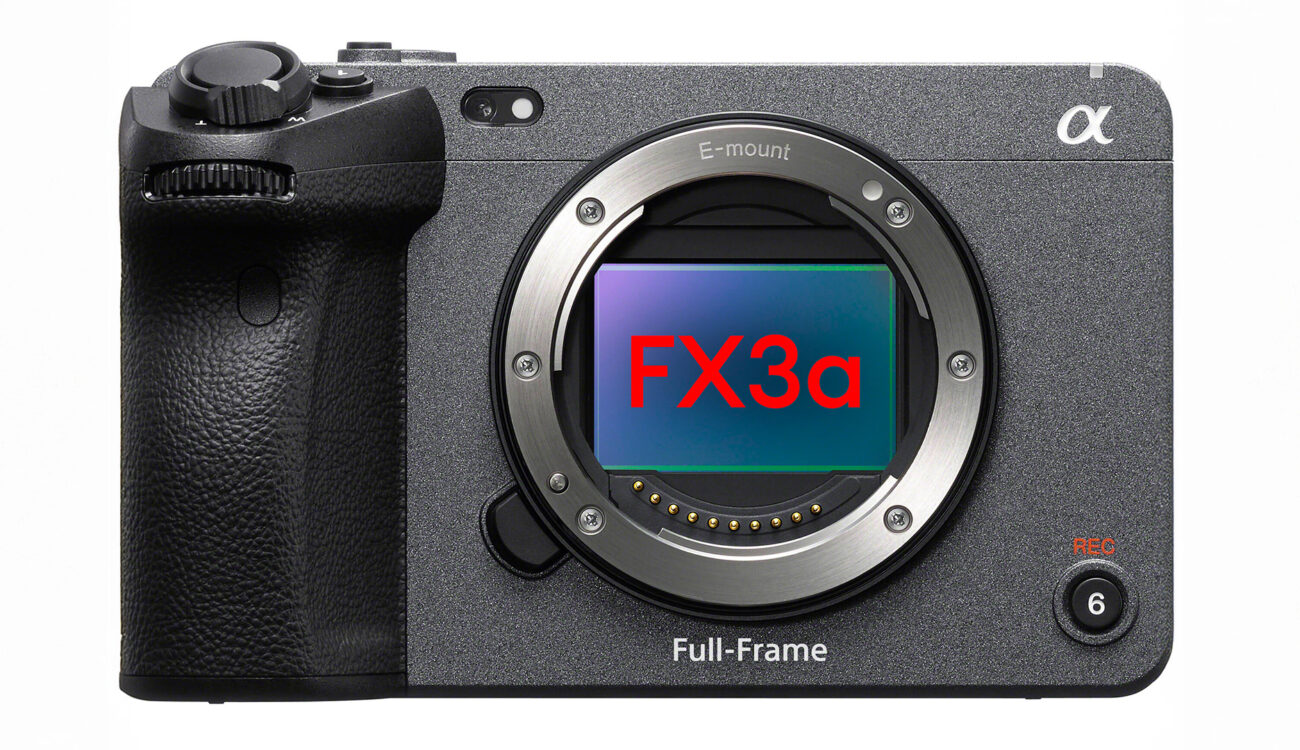 Sony FX3a Released – A Change So Subtle, You’ll Need a Spec Sheet