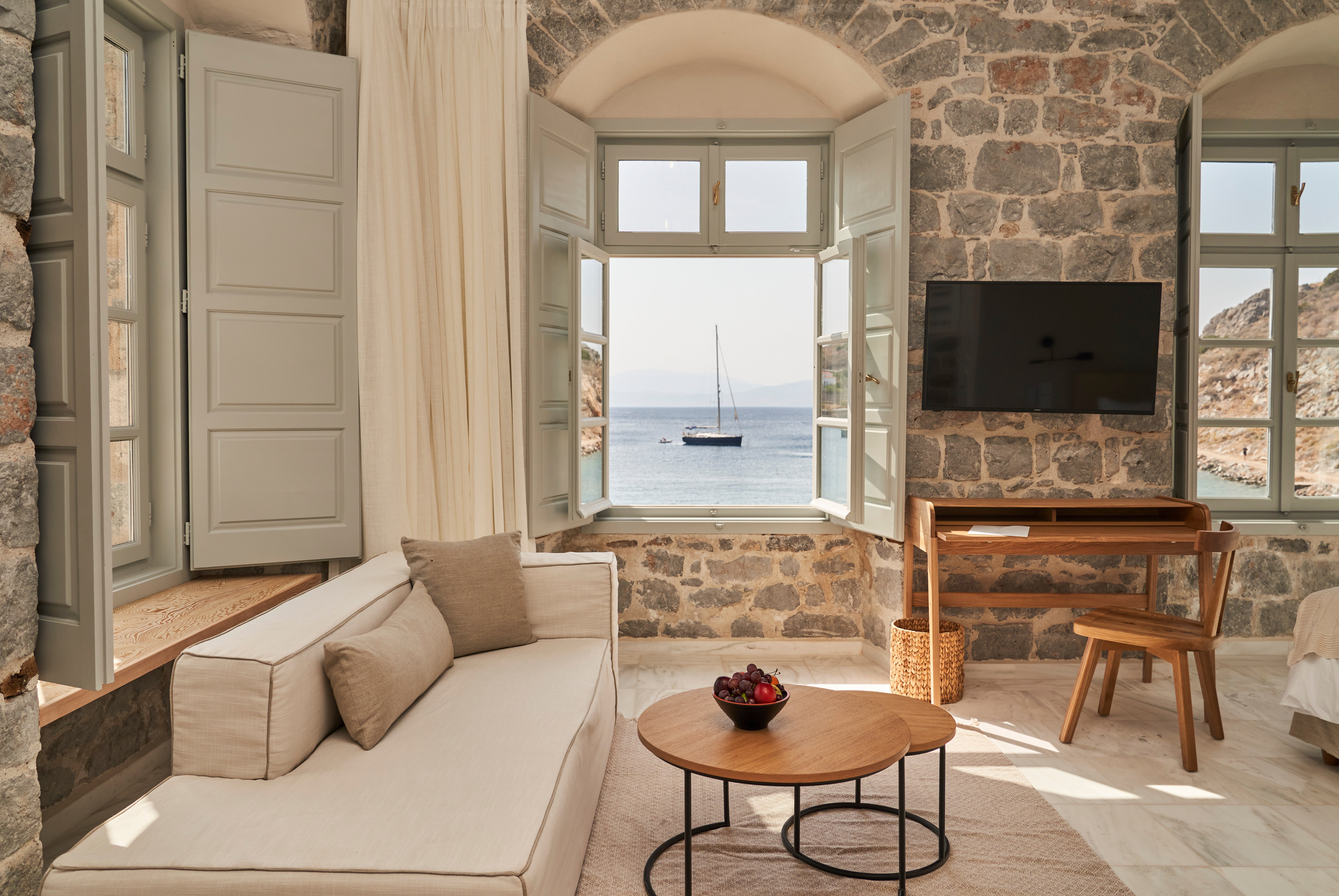 Mandraki Beach Resort, hôtel boutique paisible à Hydra