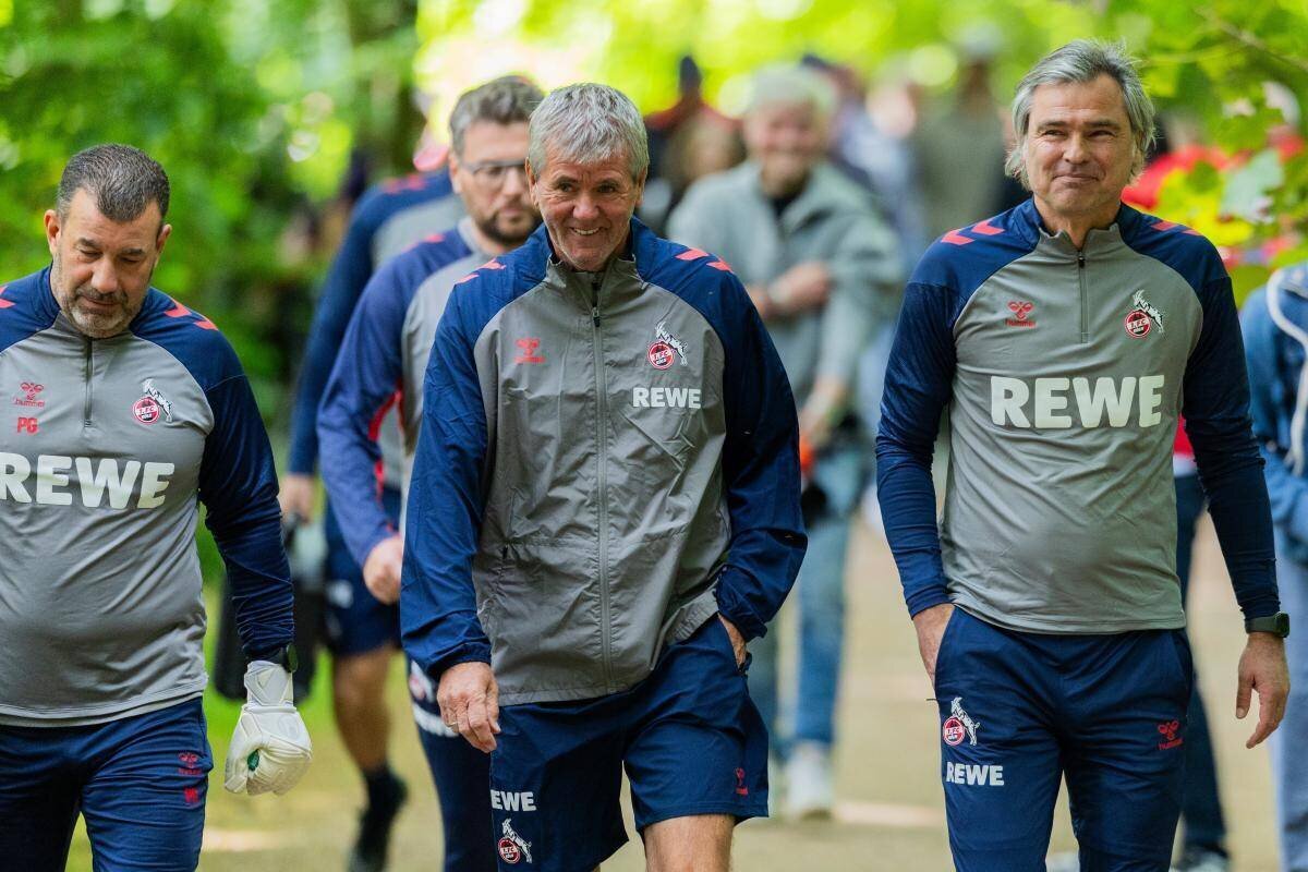 Friedhelm Funkel, nouvel entraîneur du 1. FC Köln