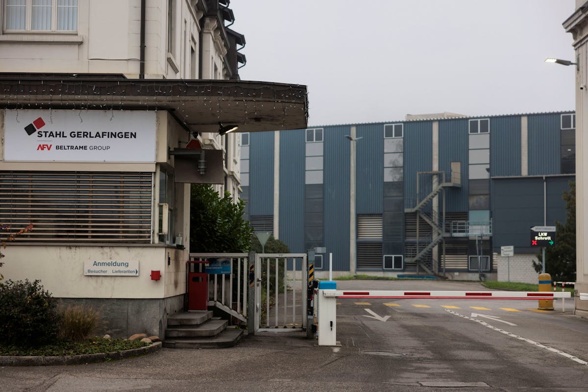 Système de surveillance défaillant à l'usine Stahl Gerlafingen